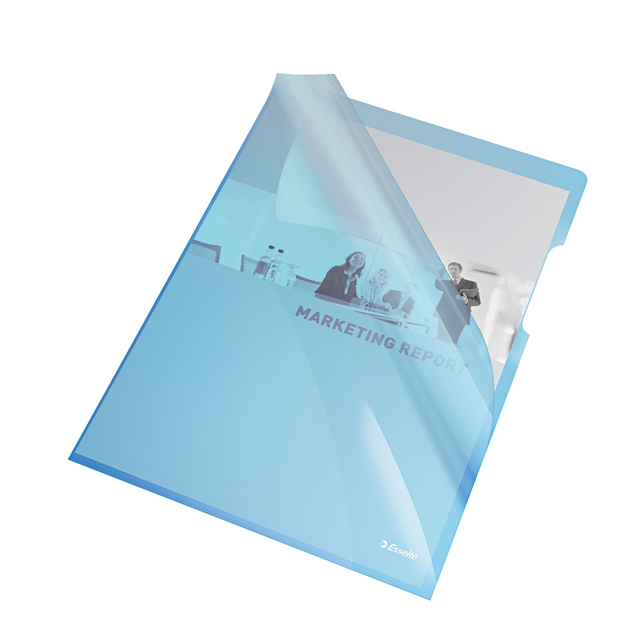 Cartelline a L - PVC - liscio - …